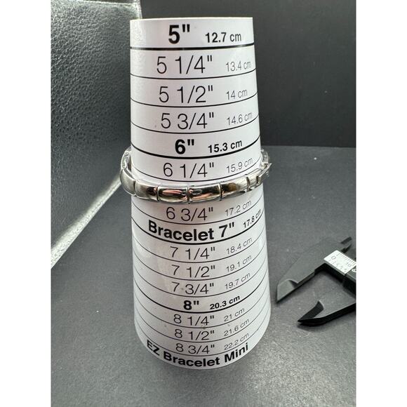 Bulova Quartz 96L98 Movement Ice Blue Dial Ladies Watch Silver Tone 13.2mm 6.5" - Picture 11 of 11